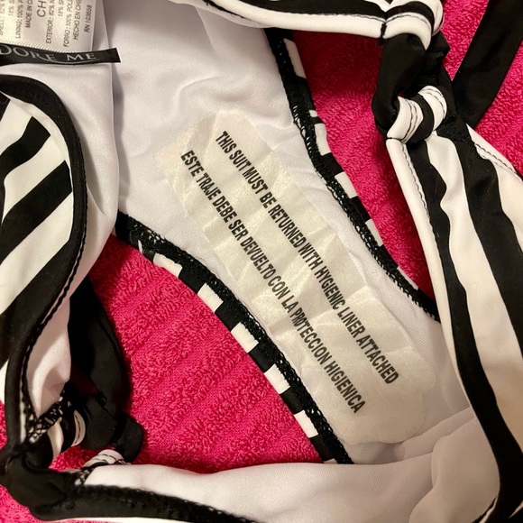 NWOT Retro Stripes Bikini Bottom - Picture 5 of 6